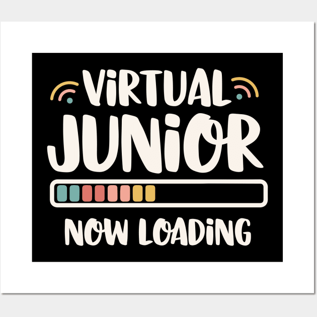 Virtual Junior Now Loading Wall Art by theprettyletters